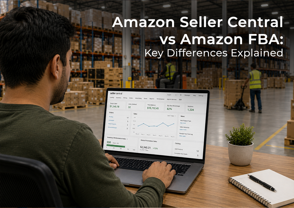 Amazon Seller Central vs Amazon FBA: Key Differences Explained