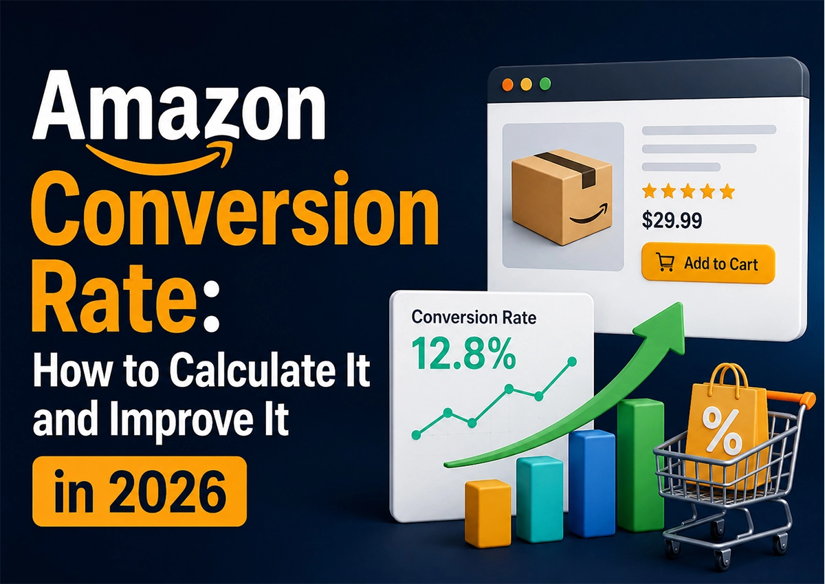Amazon Conversion Rate Guide 2026 – How to Calculate and Improve Amazon Listing Conversion Rate