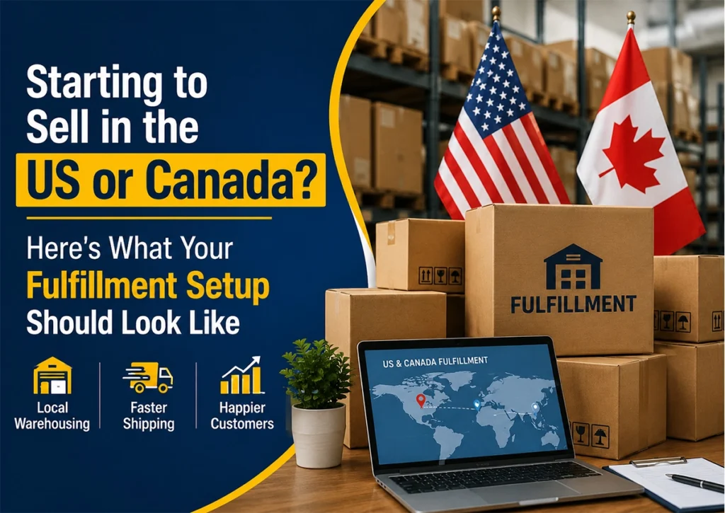 Starting to sell in the US or Canada with warehousing and fulfillment services