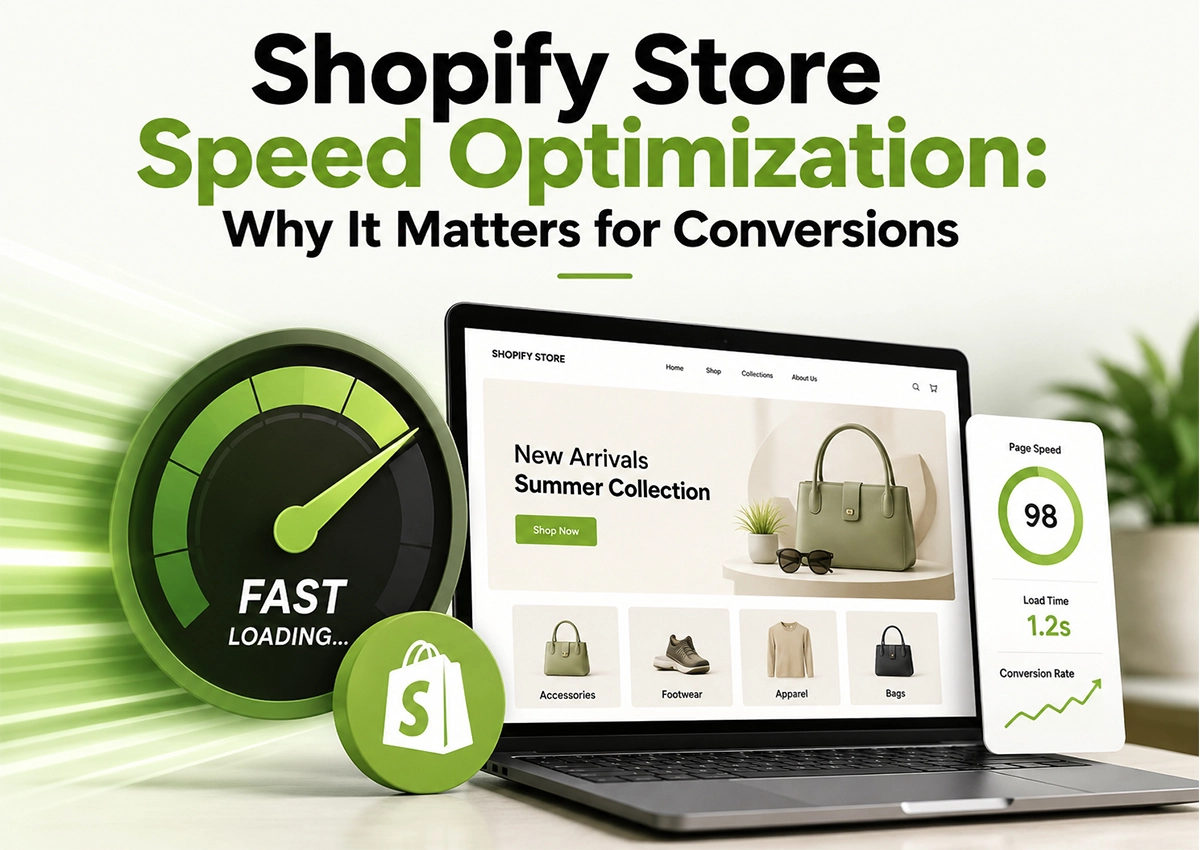 Shopify store speed optimization for faster loading and higher conversions