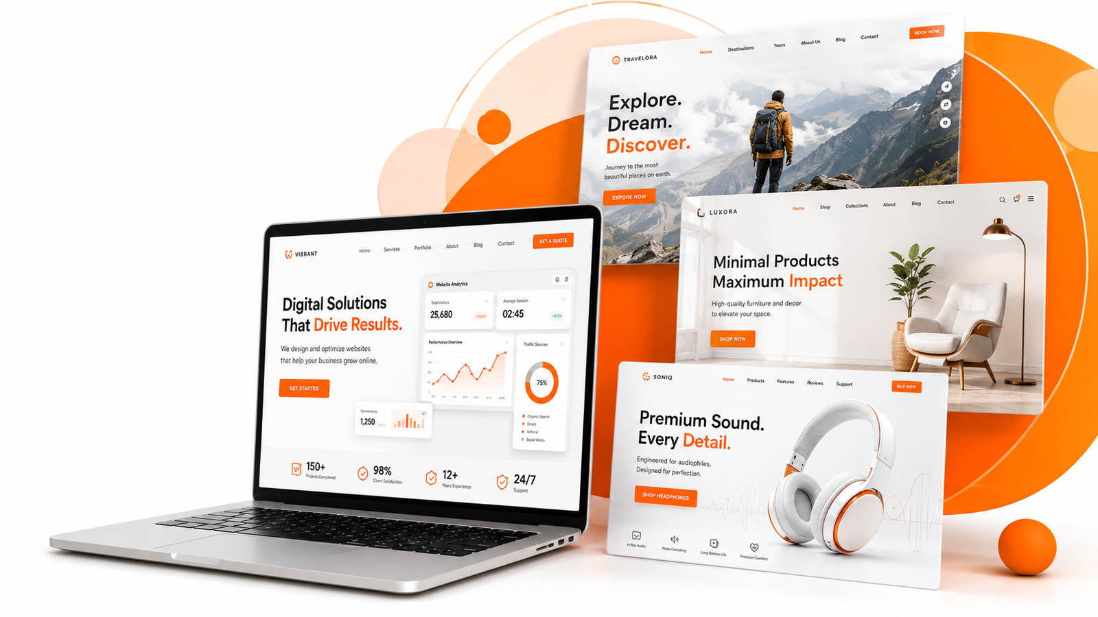 Website redesign preview