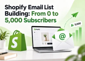 How to Build a Shopify Email List That Converts: From 0 to 5,000 Subscribers