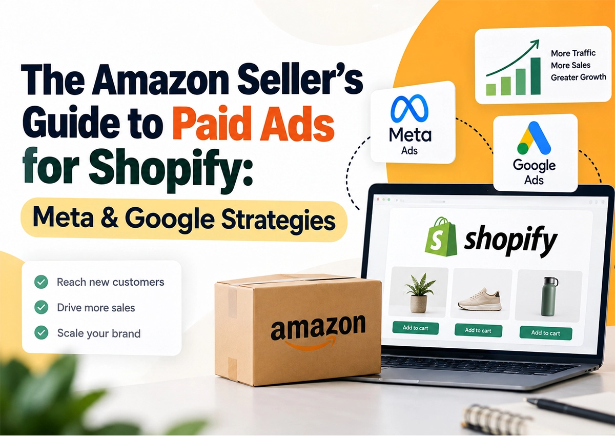 Amazon seller’s guide to paid ads for Shopify using Meta and Google Ads strategies