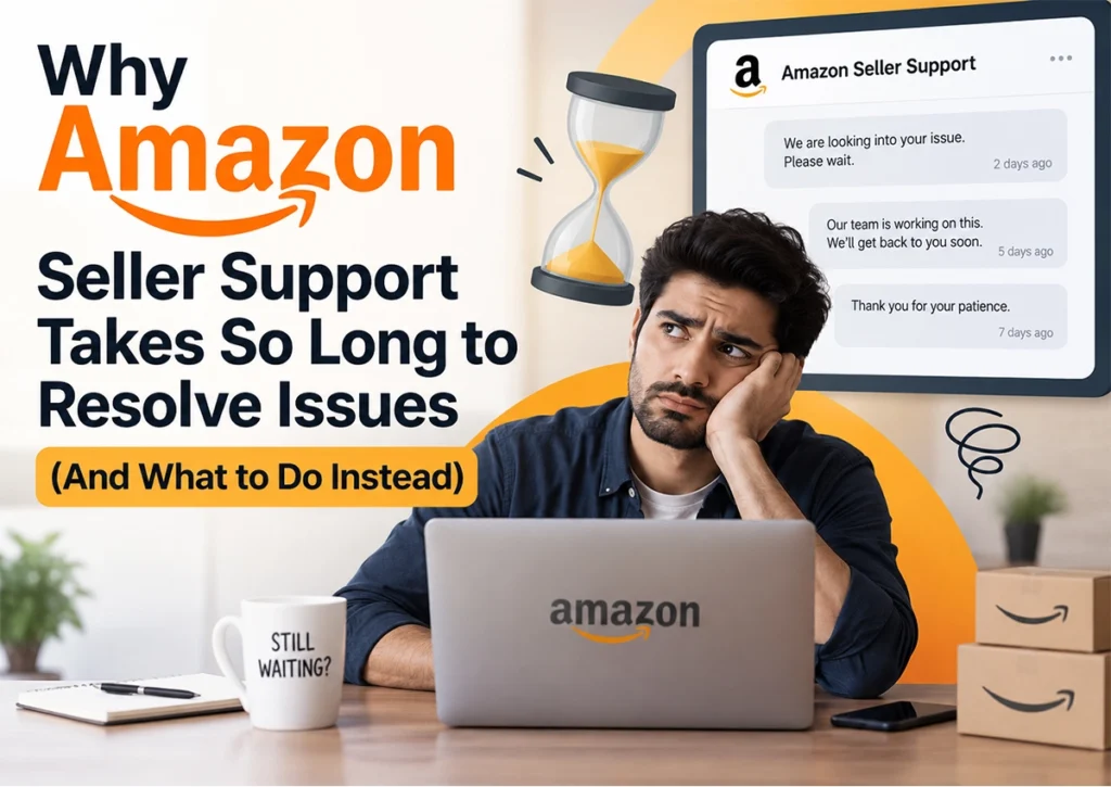 Amazon Seller Support taking too long to resolve seller issues