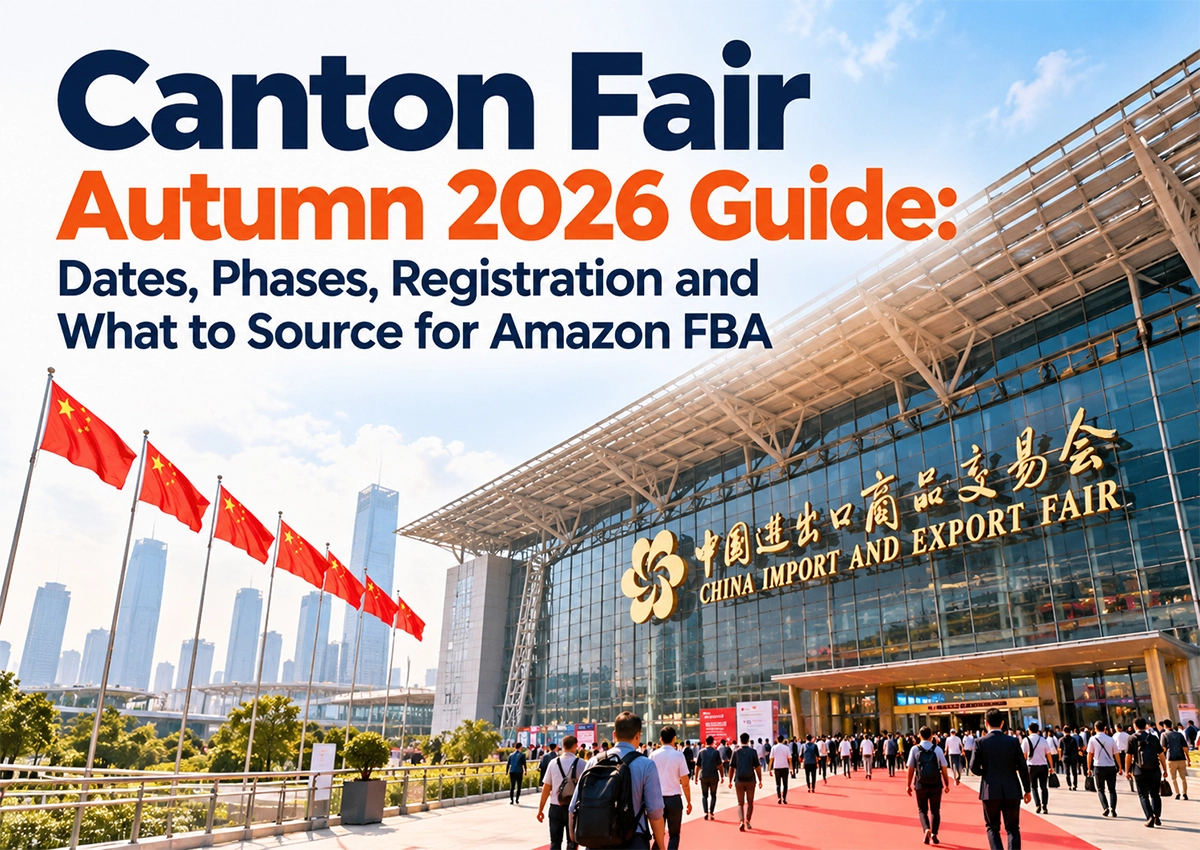 Visitors walking toward the China Import and Export Fair complex at the Canton Fair Autumn 2026 in Guangzhou