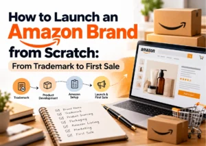 How to Launch an Amazon Brand from Scratch: From Trademark to First Sale